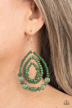Load image into Gallery viewer, Earrings - Prana Party - Green
