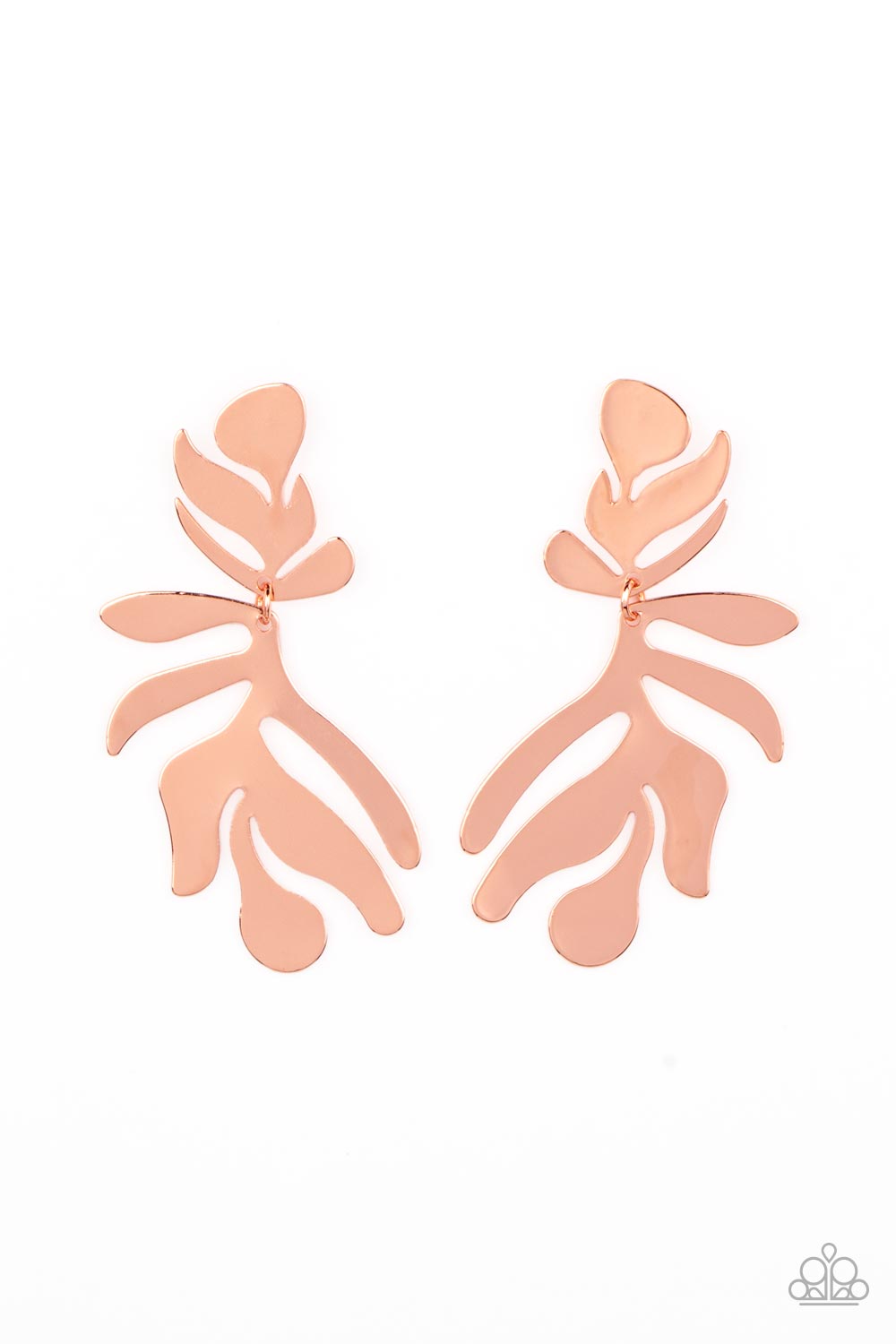 Earrings - Palm Picnic - Copper