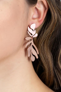 Earrings - Palm Picnic - Copper