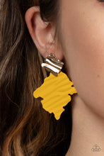 Load image into Gallery viewer, Earrings - Crimped Couture - Yellow
