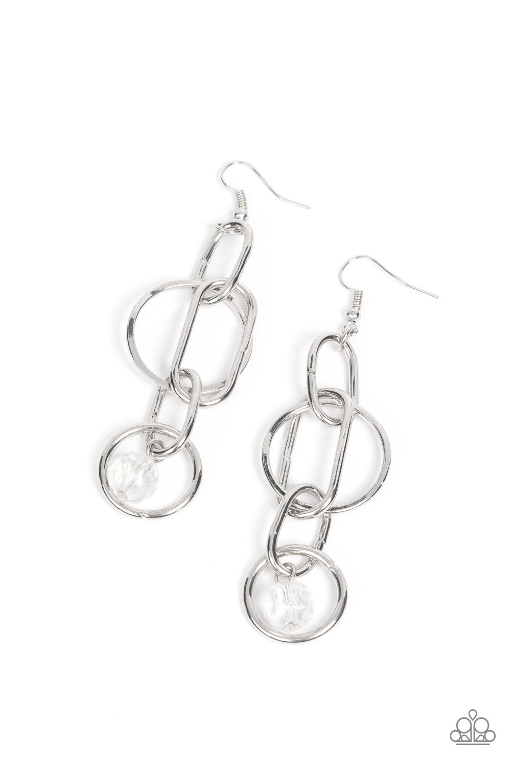 Earrings - Park Avenue Princess - White