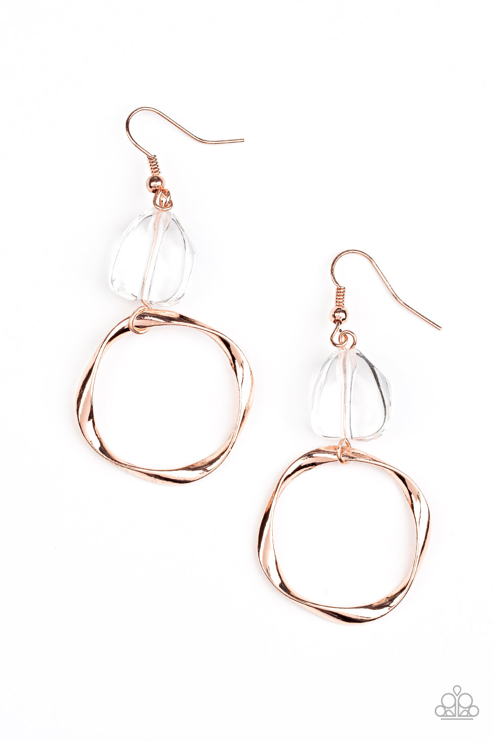 Earrings - All Clear - Copper
