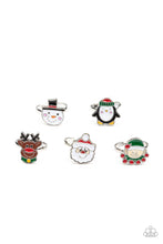 Load image into Gallery viewer, Little Kid Ring - Whimsical Seasonal Characters
