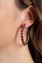 Load image into Gallery viewer, Earrings - Photo Finish - Red
