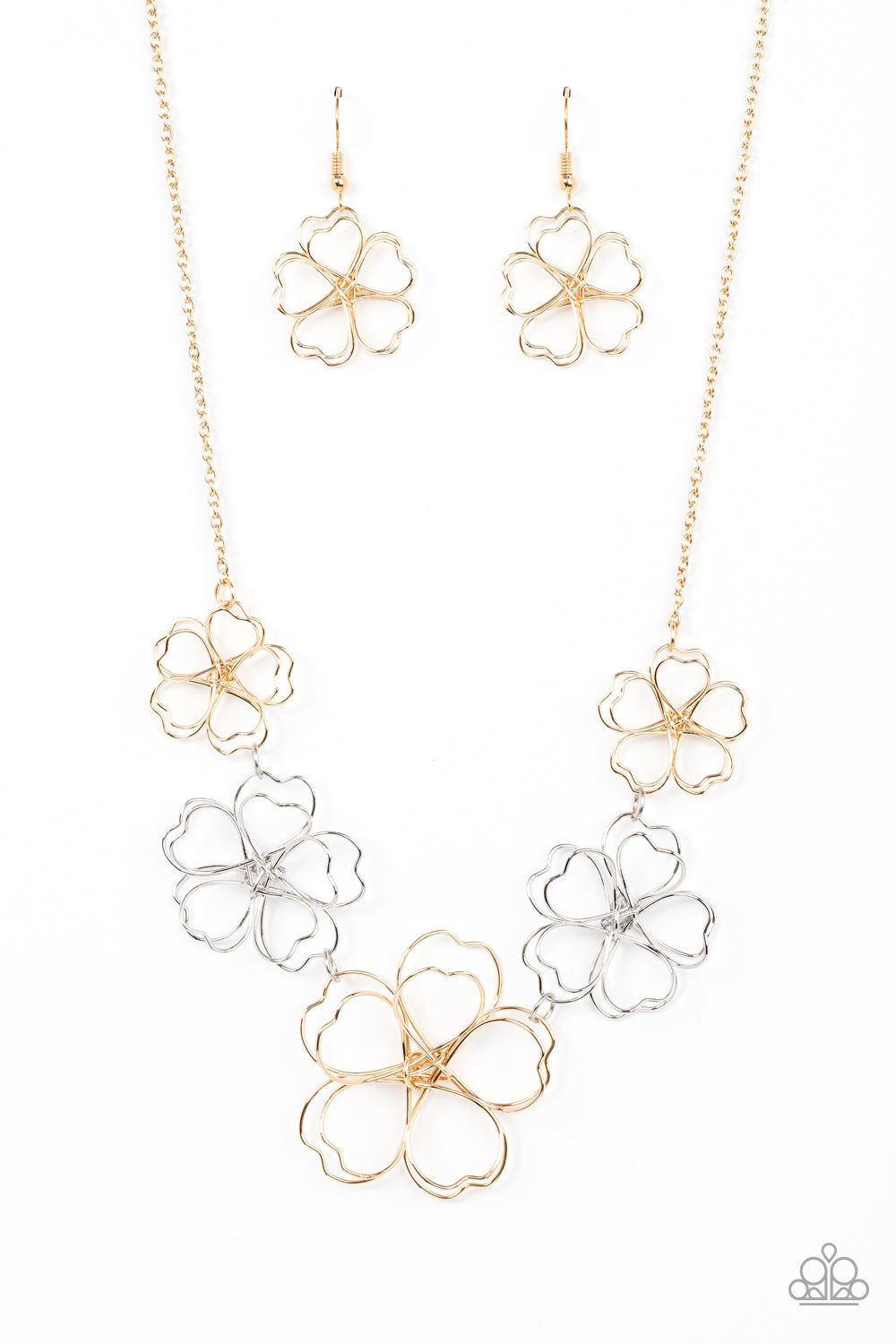 Necklace Set - Time to GROW - Gold