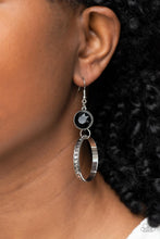 Load image into Gallery viewer, Standalone Sparkle - Black Earrings
