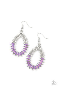 Earrings - Lucid Luster - Purple