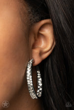 Load image into Gallery viewer, Earrings - GLITZY By Association - Gunmetal
