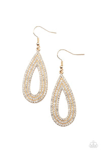 Earrings - Exquisite Exaggeration - White