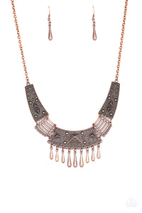 Necklace Set - STEER It Up - Copper